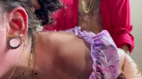roleta russa candy gangbang that turned into a orgy unedited and bts pt one