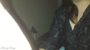 my friend s girlfriend returned to my house for her cell phone but she wanted cum in her ass and i fucked her on the roof