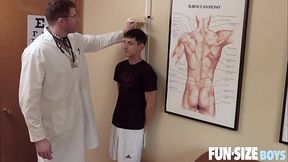 FunSizeBoys - Hung doctor fucks tiny patient bareback during physical