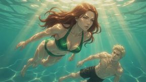 Underwater Fetish Stories #15: Breathless Tease Beneath the Surface