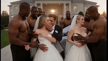 Hot wives gangbang at BBC mansion: Creampied and stretched European girls