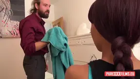 Sweet girlfriend Sadi Rose fucks with her hunk Jonny Cooper