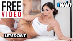 Busty Latina Samie Duchamp Gets Deep Massaged Bang