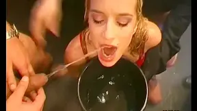 Viktoria Blond In Viktoria & Sabrina Cum And Piss 16
