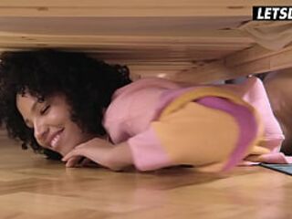 Hot Black Chick Romy Indy Interracial Anal Bang with BWC - SEXUALLY EXCITED HOSTEL