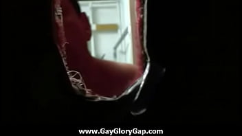 Gay hardcore gloryhole sex porn and nasty gay handjobs 32