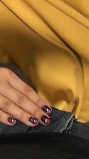 Britney in Hot Footjob POV