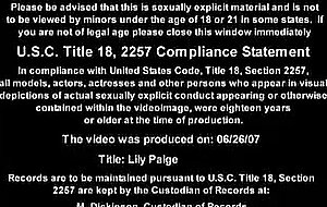 Lily Paige gets her tight pussy fucked hard and deep ...