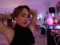 Close up teen pussy gaping action