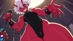 Chained Femboy Demon Drains Cum Essence Gushing Sissy Trap Load Explosion