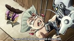 jojo'_s bizarre adventure stardust crusaders Egypt Arc capitulo 8 (sin censura)