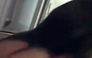 Asian milf fucked in the kitchen