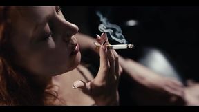 Sexy Babe POV Smoking Blowjob - Cherry Candle Riding Cock And Fucked While Smoking Cigarrete