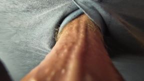 POV BWC Uncut Cock Gushes Massive Cumshot Down Throat Choke
