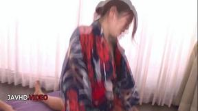 Kaori Maeda Dominates with Double Blowjobs