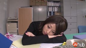 Handcuffed Mitsuki Gets DPed &amp; Creampied Like a Slut