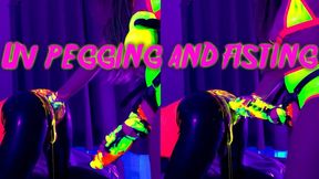 UV Pegging and Fisting with Mistress Scarlett Maz Morbid