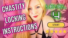 Locking Instructions + JOI Level 4