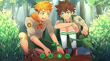 Game: Camp of Friends. Diary - Raccoon