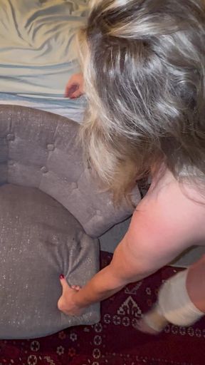 Wife Sucks Cock and Toys Her Ass