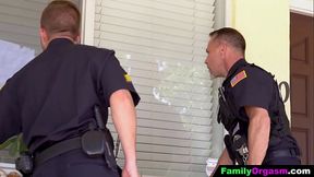 FamilyOrgasm - Bad Cops Step Fathers Discovered their Bisexual Stepdaughters