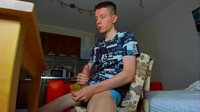 Came Home From Grocery Huge Cock Throbbing Hard