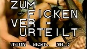 German vintage hardcore with intense anal