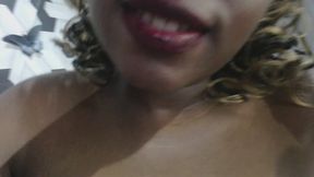 wetting you up with my spit