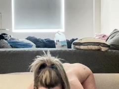 Sexy hottie Anetta Keys enjoys a solo toy masturbation