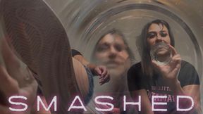 “Smashed” [GIANTESS FEET]