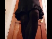 Upskirt Giantess Nylons Crush POV