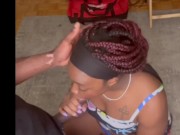 Teaser- Daddy feeds step-daughter his BBC