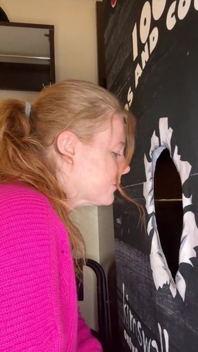 Sexy Redhead Kim Swallows Lives up to Her Name