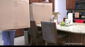 Two Men And A Fuck The Moving Crew Is Here Load Me Up And Dp Me With With Sally D'angelo