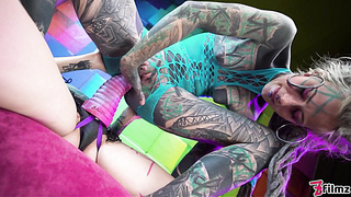 Illuz Has A Strap on dildo To Use On Anuskatzz