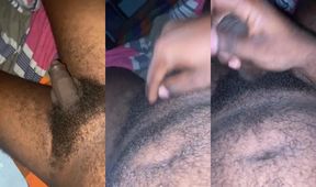 Giant black dick destroys trembling twink in dark cumshot alone