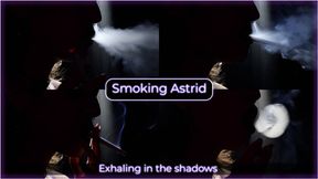 Exhaling in the shadows | Smoking Astrid