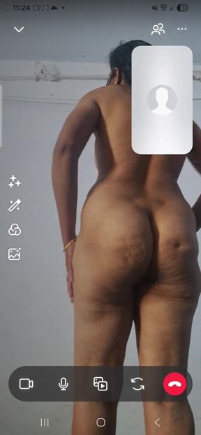 Tamil Village aunty sexy video call service in telegram