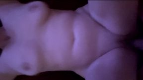 MILF wife gets drenched in finger-fucked ecstasy, culminates in explosive BC cum shot