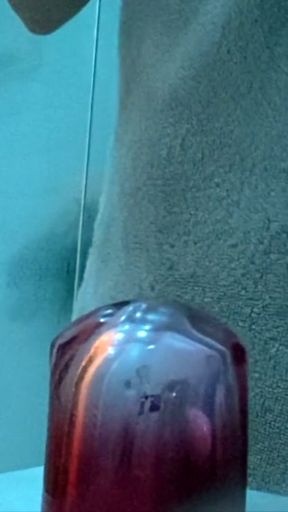 Busty Brunette Gets Peeked on in Shower Hentai nipples by Andrewtatt   Clip 1