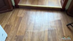 Stepmother and Son, cum in pussy