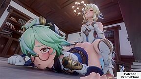 Sucrose X Lumine Futa Hentai