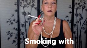 Smoking with Goddess Good Girl HD (MP4)