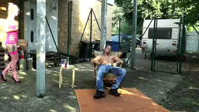 German beauty gets fucked hard in nasty scene