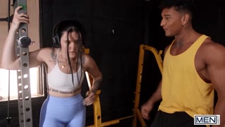 MEN - Mister Deep Voice Tells Kenzo Alvarez To Fuck Him From Behind Then Lets Him Ride Him