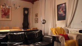 Telling My Cucky, Caged Hubby About Last Night's Fuck