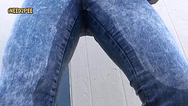 Cheyenne Jewel Pissing Skintight High Rise Jeans
