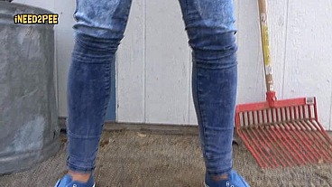 Cheyenne Jewel Pissing Skintight High Rise Jeans
