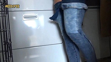 Cheyenne Jewel Pissing Skintight High Rise Jeans