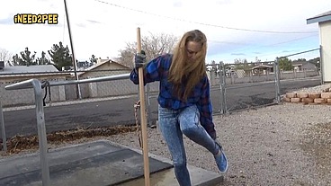 Cheyenne Jewel Pissing Skintight High Rise Jeans
